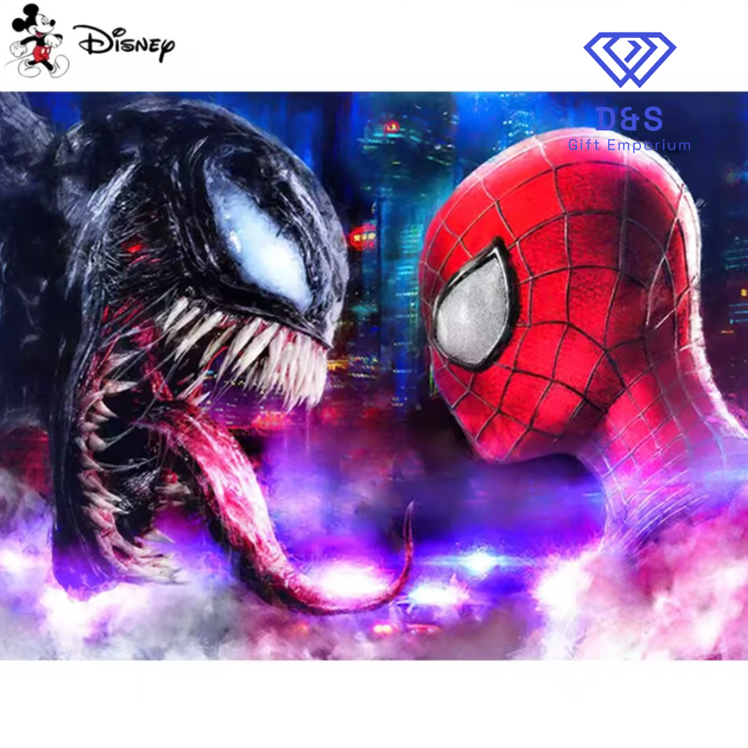 Venom Vs Spiderman Diamond Art