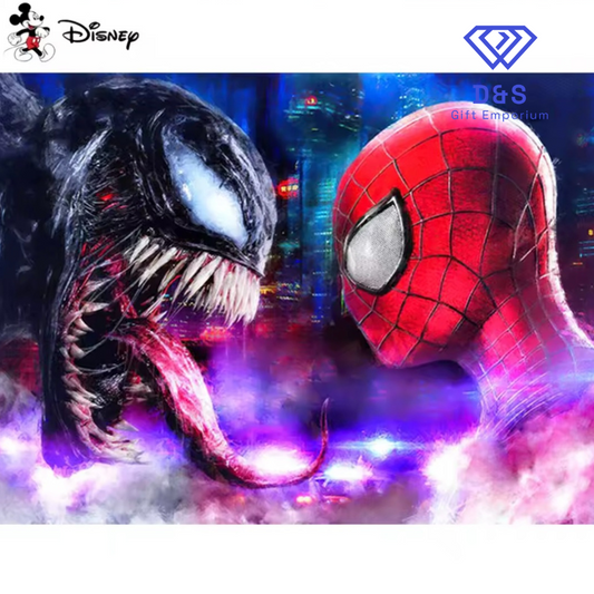 Venom Vs Spiderman Diamond Art
