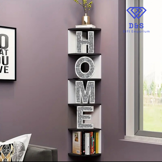 HOME Crushed Diamond Letters