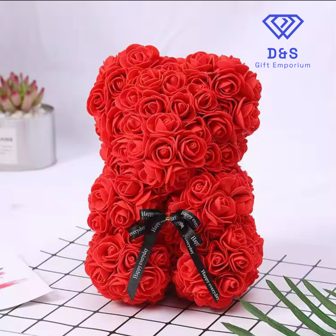 Rose Bear & Gift Box