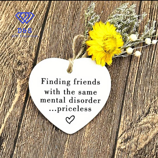 Finding Friends Plaque