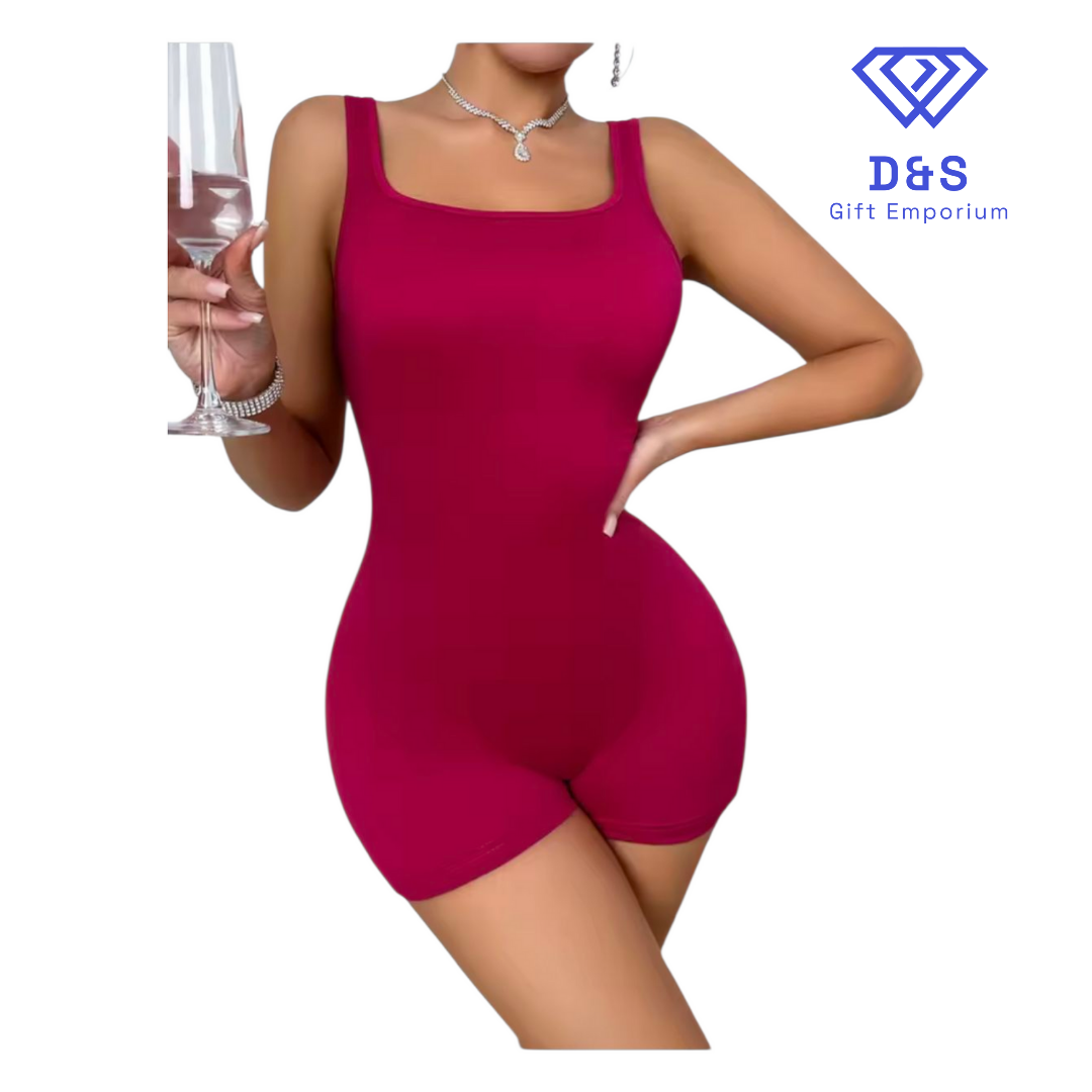 Backless Romper