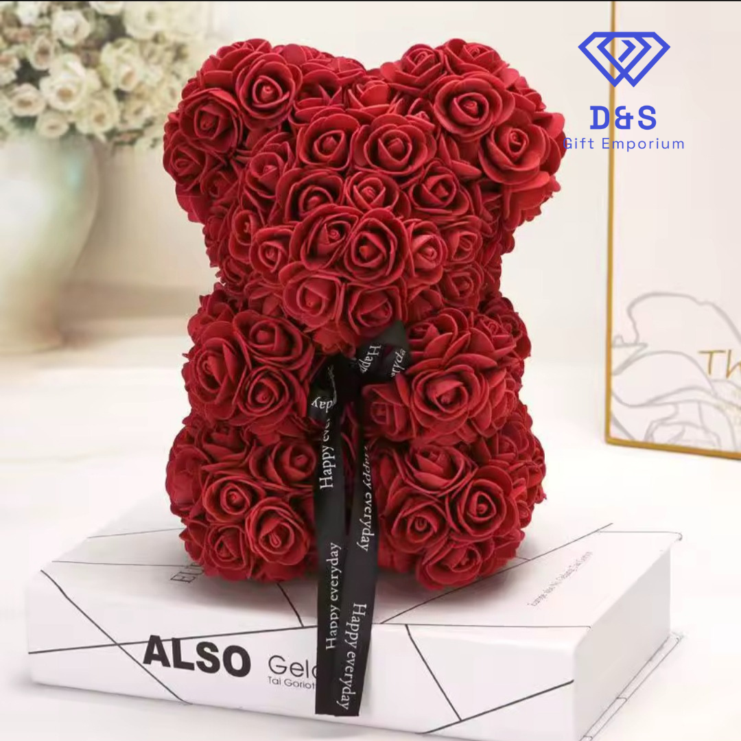 Rose Bear & Gift Box