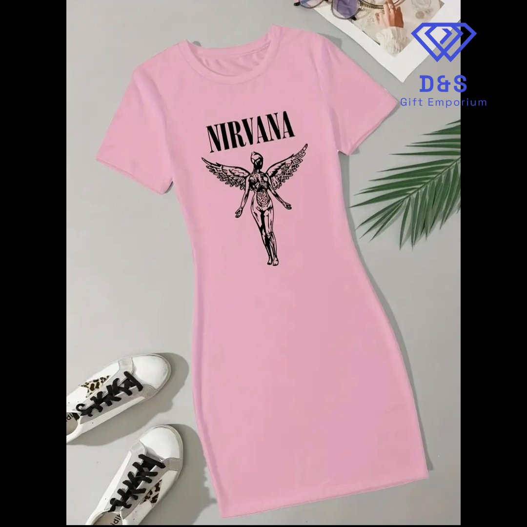 Nirvana Tshirt Dress