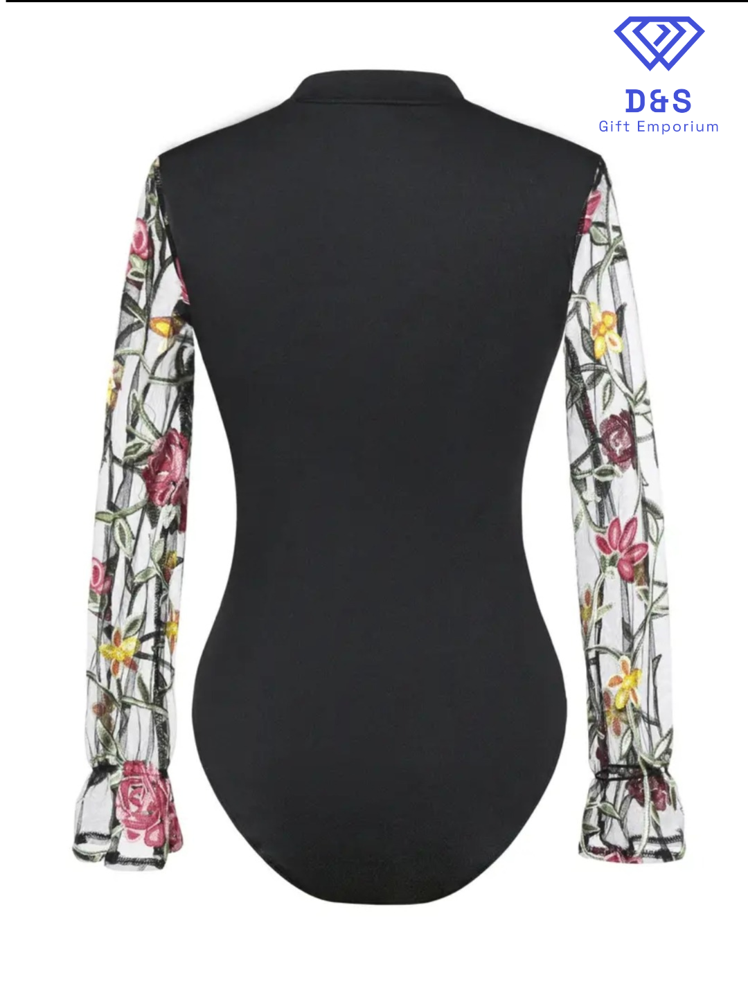 Mesh Floral Bodysuit