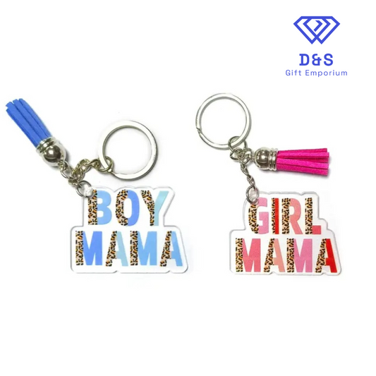 Girl/Boy Mama Keyring